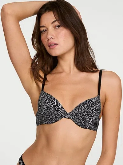 Victoria's Secret Sexy Tee Smooth Lightly Lined Demi Bra In Print