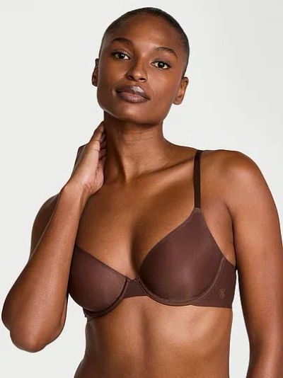 Victoria's Secret Shapewear By Victoria Sheersmoothing™ Unlined Demi Bra In Brown