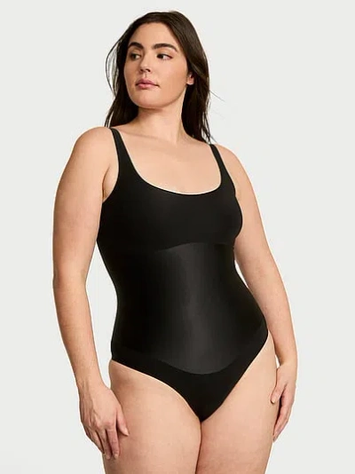 Victoria's Secret Shapewear By Victoria Smoothingshimmer™ Bodysuit In Black