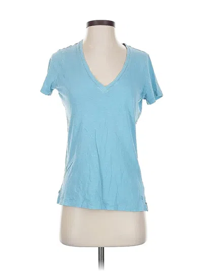 Pre-owned Victoria's Secret Short Sleeve T-shirt In Blue