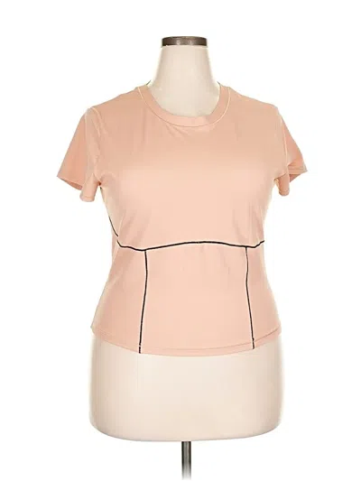 Pre-owned Victoria's Secret Short Sleeve T-shirt In Brown