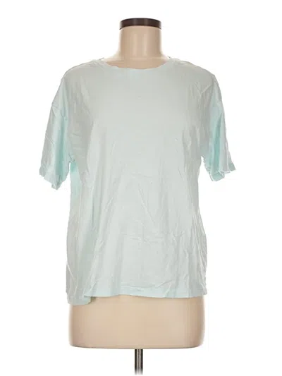 Pre-owned Victoria's Secret Short Sleeve T-shirt In Blue