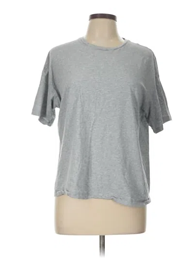 Pre-owned Victoria's Secret Short Sleeve T-shirt In Gray
