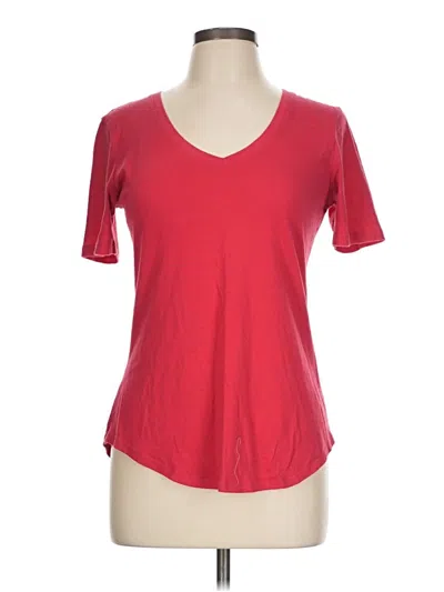 Pre-owned Victoria's Secret Short Sleeve T-shirt In Red
