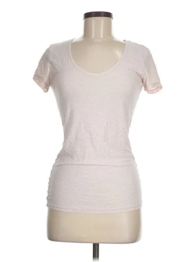 Pre-owned Victoria's Secret Short Sleeve T-shirt In White