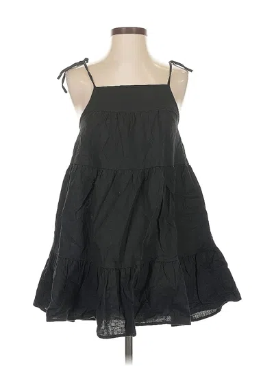 Pre-owned Victoria's Secret Sleeveless Blouse In Black