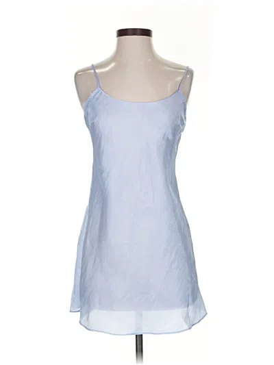 Pre-owned Victoria's Secret Sleeveless Blouse In Blue