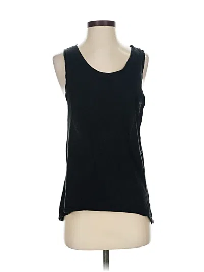Pre-owned Victoria's Secret Sleeveless T-shirt In Black