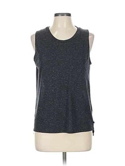 Pre-owned Victoria's Secret Sleeveless T-shirt In Gray