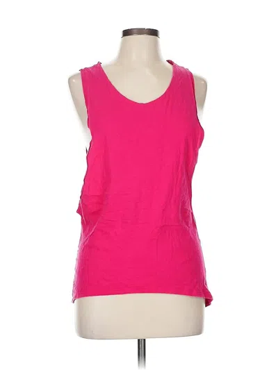Pre-owned Victoria's Secret Sleeveless T-shirt In Pink