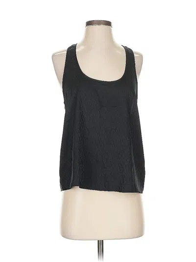 Pre-owned Victoria's Secret Sleeveless Top Black Halter Neckline Tops