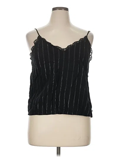 Pre-owned Victoria's Secret Sleeveless Top Black Sweetheart Neckline Tops