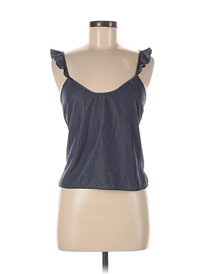 Pre-owned Victoria's Secret Sleeveless Top Gray Sweetheart Neckline Tops