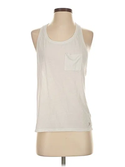 Pre-owned Victoria's Secret Sleeveless T-shirt In Ivory