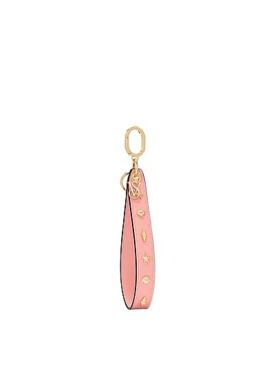 Victoria's Secret Slim Wristlet Strap Keychain In Pink