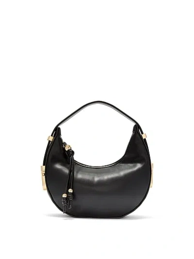 Victoria's Secret Small Crescent Bag In Black