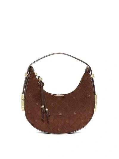 Victoria's Secret Small Crescent Bag In Brown