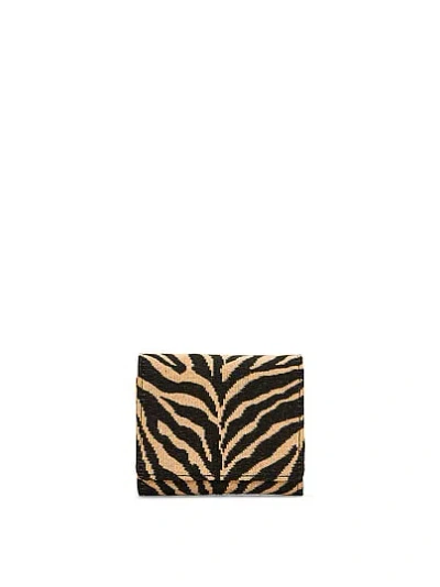 Victoria's Secret Small Flap Wallet In Black
