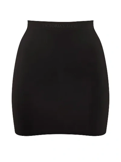 Victoria's Secret Smooth Seamless Mini Skirt In Black