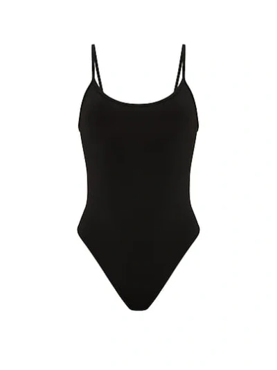 Victoria's Secret Smooth Seamless Tank Bodysuit In Black