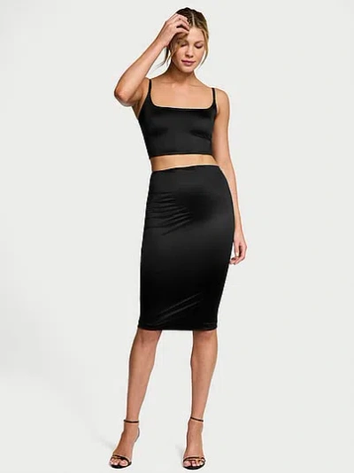 Victoria's Secret Sosleek™ Bralette & Tube Skirt Set In Black