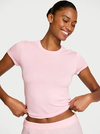 Victoria's Secret Sosoft™ Modal Fitted Tee In Pink