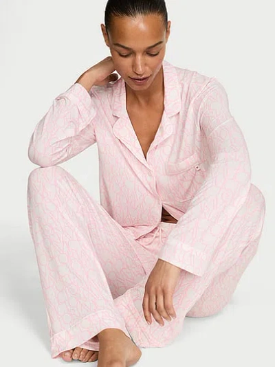 Victoria's Secret Sosoft™ Modal Long Pajama Set In Pink