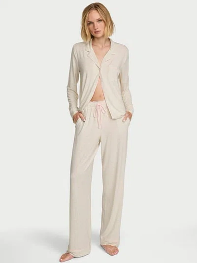 Victoria's Secret Sosoft™ Modal Long Pajama Set In Brown