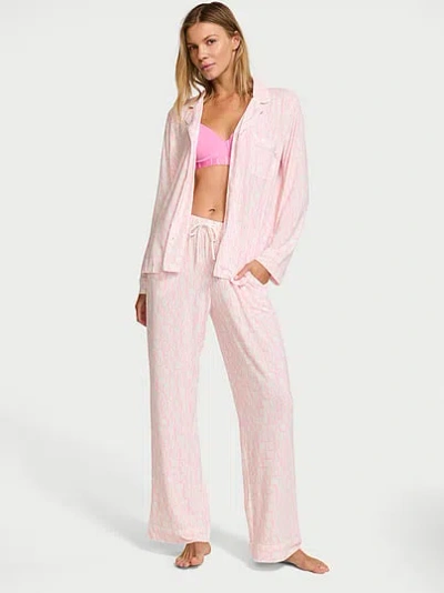 Victoria's Secret Sosoft™ Modal Long Pajama Set In Pink