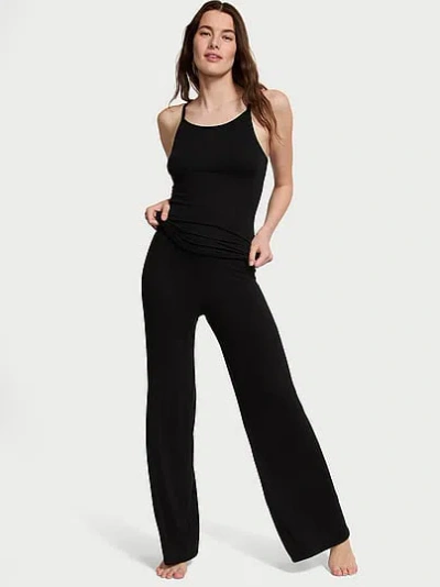Victoria's Secret Sosoft™ Modal Ribbed Tank & Pants Set In Black