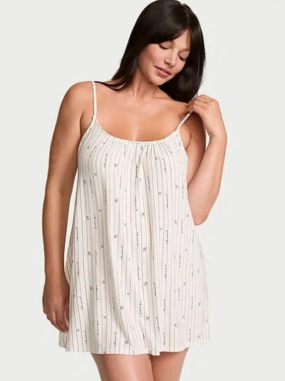 Victoria's Secret Sosoft™ Modal Scoop Slip Dress In Print
