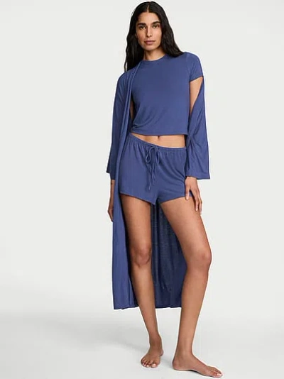 Victoria's Secret Sosoft™ Modal Short 3-piece Set In Blue
