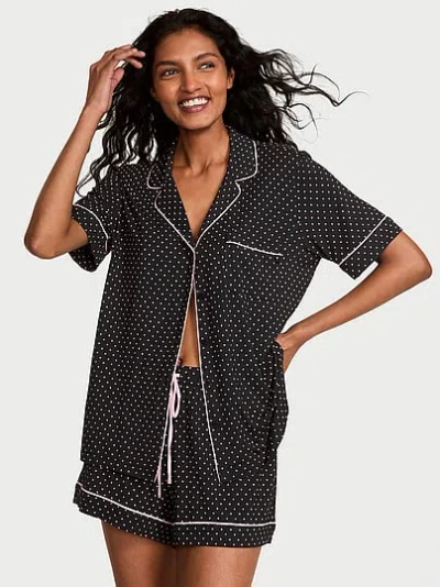 Victoria's Secret Sosoft™ Modal Short Pajama Set In Black