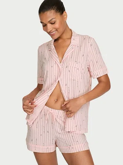 Victoria's Secret Sosoft™ Modal Short Pajama Set In Animal Print