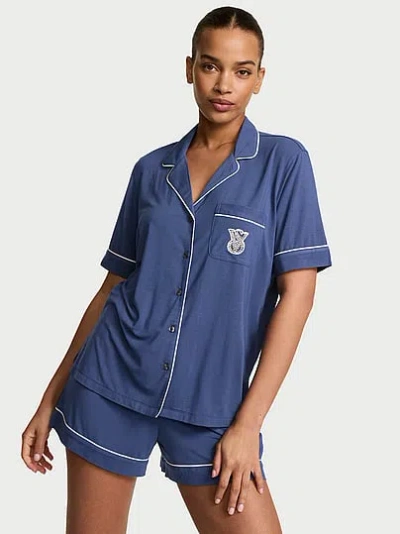 Victoria's Secret Sosoft™ Modal Short Pajama Set In Blue