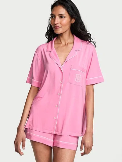 Victoria's Secret Sosoft™ Modal Short Pajama Set In Pink