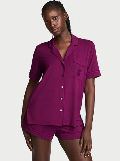 Victoria's Secret Sosoft™ Modal Short Pajama Set In Purple
