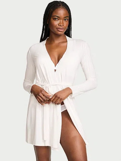 Victoria's Secret Sosoft™ Modal Ultra-fine Short Robe In White