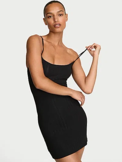 Victoria's Secret Sosoft™ Modal Ultra-fine Short Slip Dress In Black