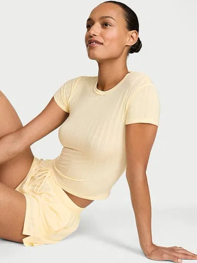 Victoria's Secret Sosoft™ Modal Ultra-fine Tee In Yellow