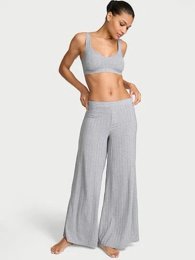 Victoria's Secret Sosoft™ Modal Ultra-fine Wide-leg Pant In Gray