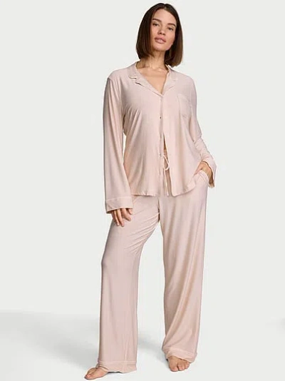 Victoria's Secret Sosoftâ¢ Modal Long Pajama Set In Pink
