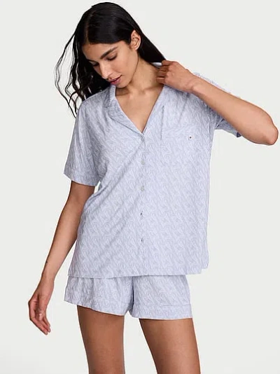Victoria's Secret Sosoftâ¢ Modal Short Pajama Set In Blue