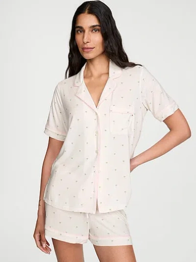 Victoria's Secret Sosoftâ¢ Modal Short Pajama Set In Pink