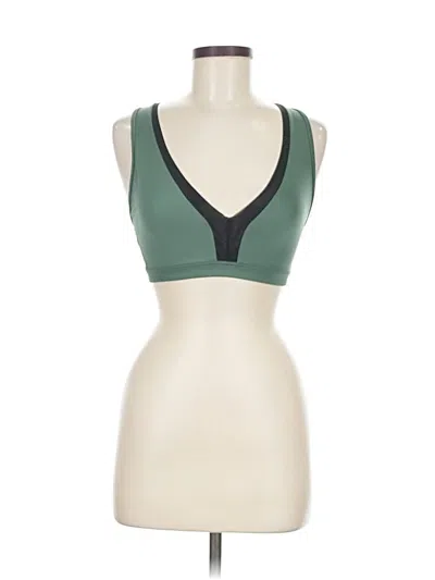 Pre-owned Victoria's Secret Sports Bra In Green