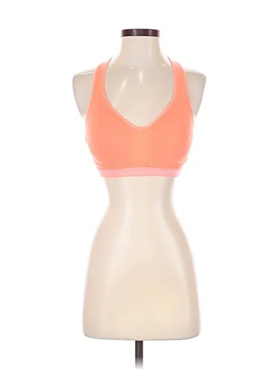 Pre-owned Victoria's Secret Sports Bra In Orange