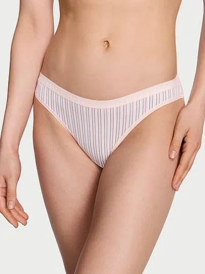 Victoria's Secret Stretch Cotton Bikini Panty In White