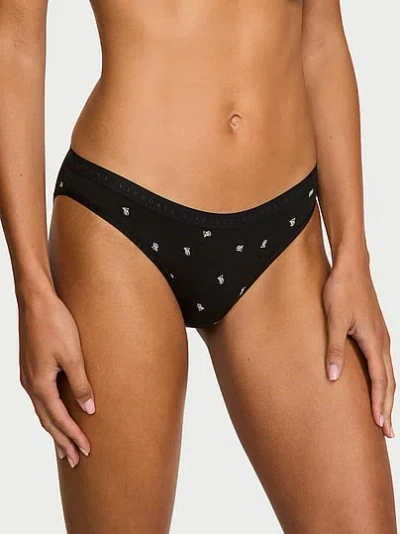 Victoria's Secret Stretch Cotton Bikini Panty In Animal Print