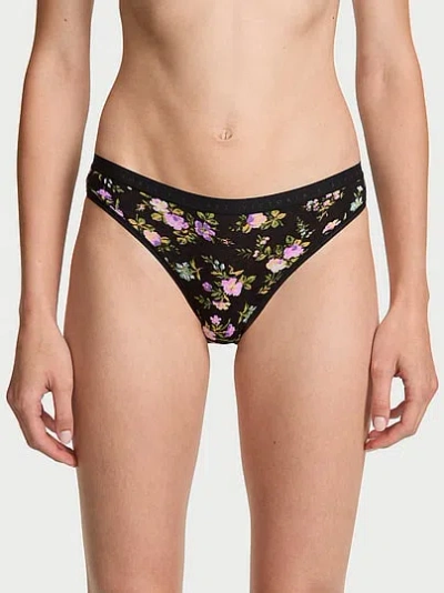 Victoria's Secret Stretch Cotton Bikini Panty In Floral