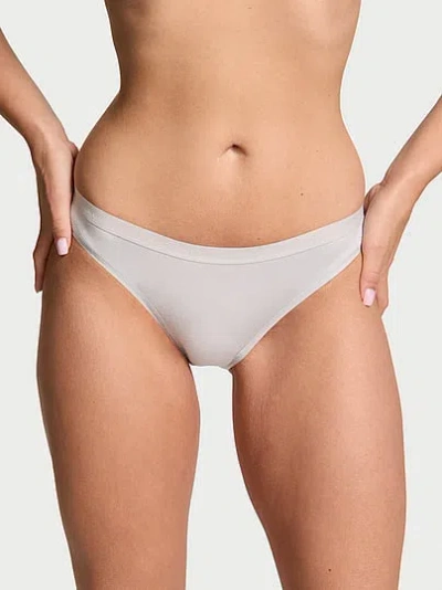 Victoria's Secret Stretch Cotton Bikini Panty In Gray